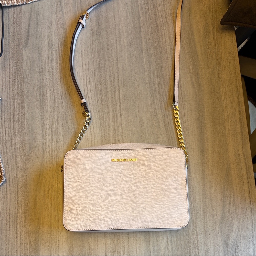 Michael Kors Light Pink Crossbody Bag